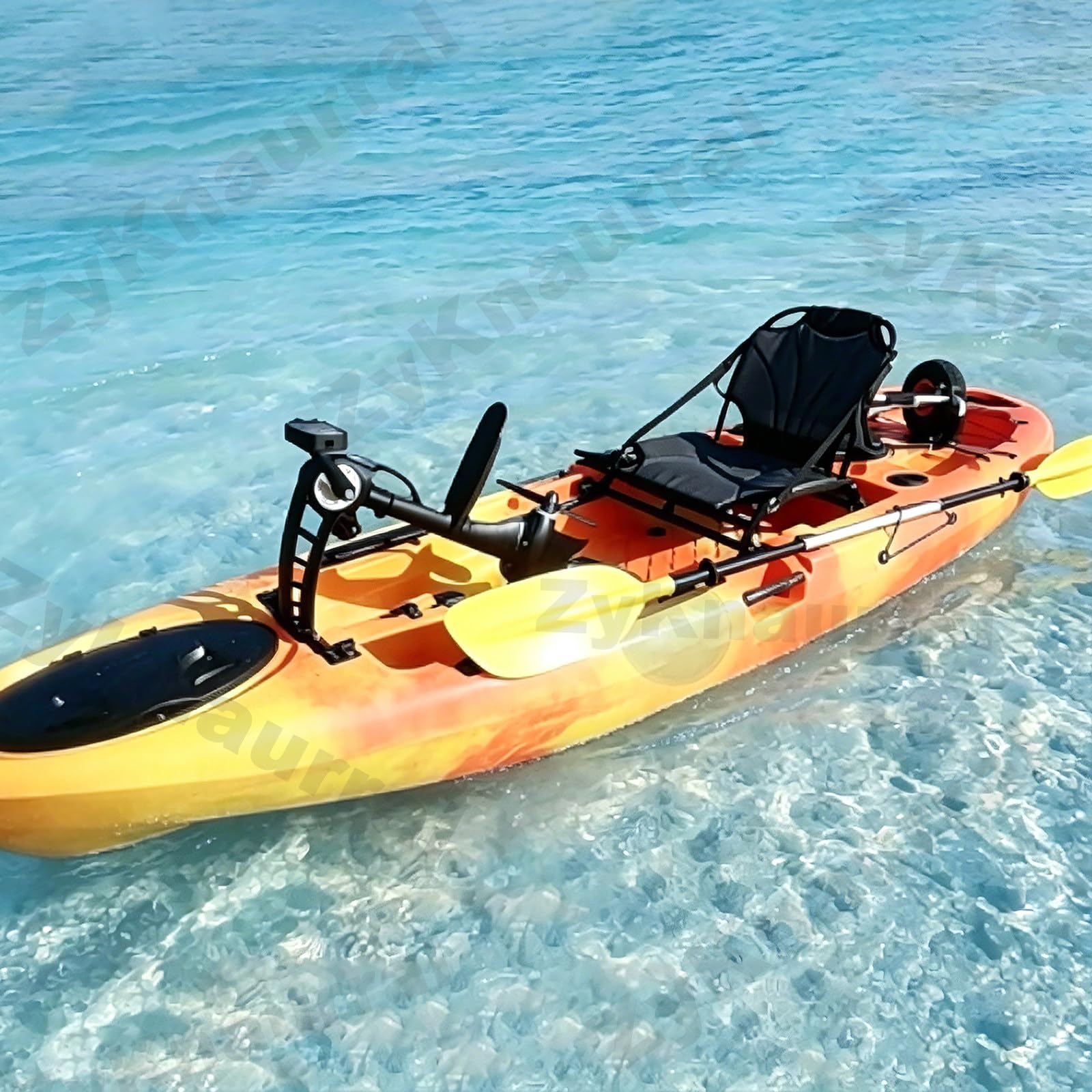 Sistem-a De Propulsión a Pedales Para Kayak, Kayak De Pesca a Pedales, Apto Para Kayaks Y Embarcaciones De Pesca Hinchables, Motor De Propulsión a Pedales Robusto Y Duradero, Fácil Instalación