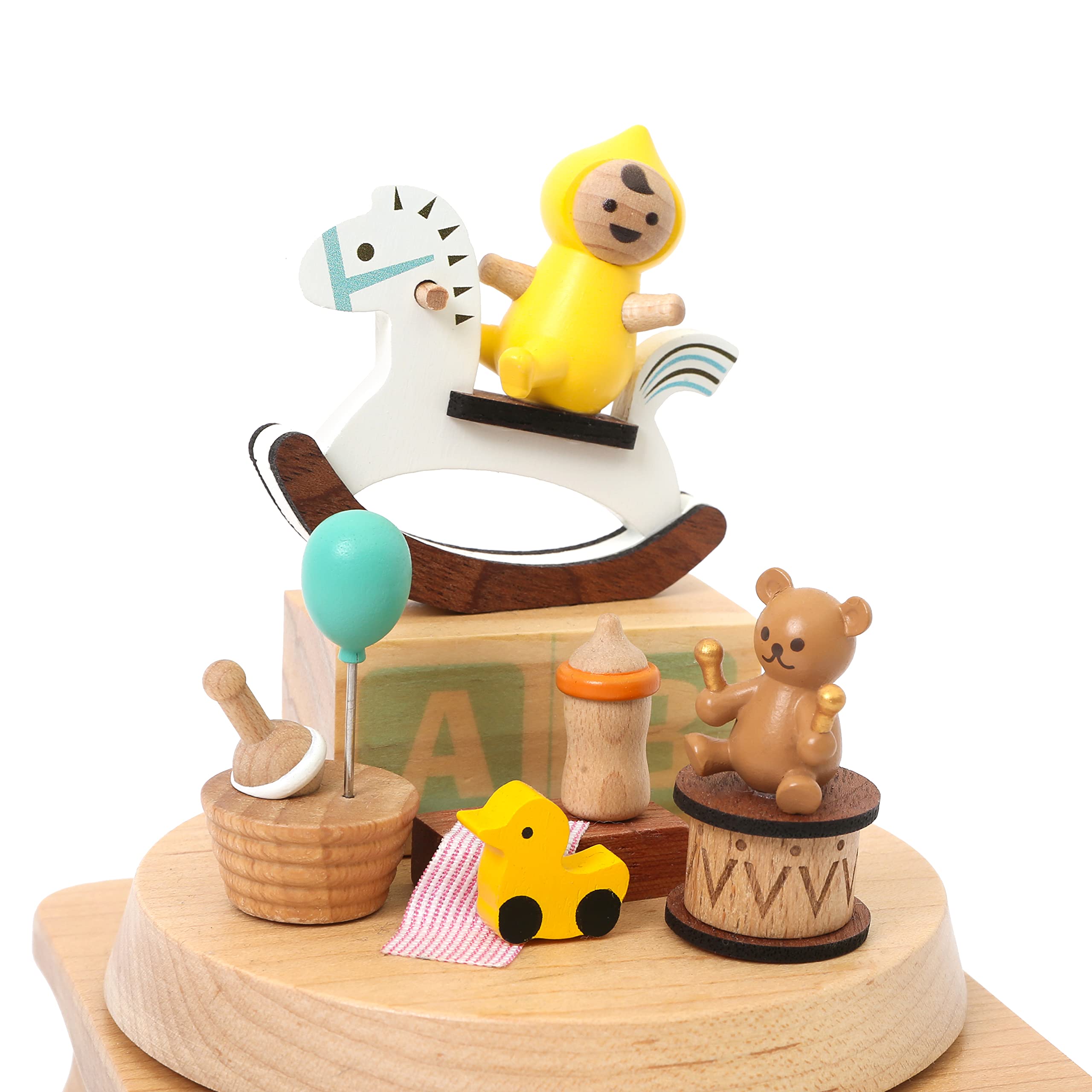 オルゴール Wooderful life Snoopy WOODEN MUSIC BOX Taiwan 【Peanuts】 Snoopy Dog House Jumping Music Box / Snoopy