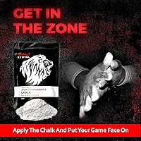 Vista 2 de Tiza de ejercicio prémium para gimnasio de 4 onzas, actividad física, levantamiento de pesas, gimnasia y muchas otras actividades. Agarre mejorado