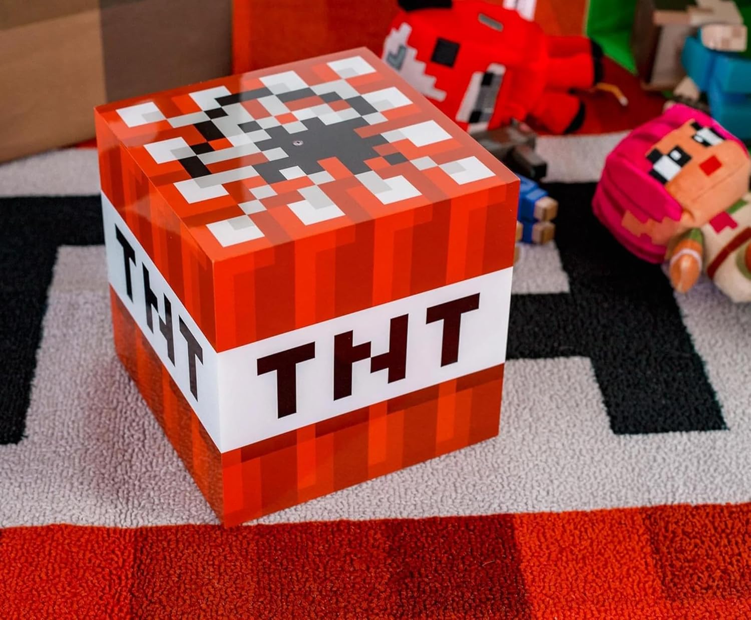 Minecraft TNT Block Night Light