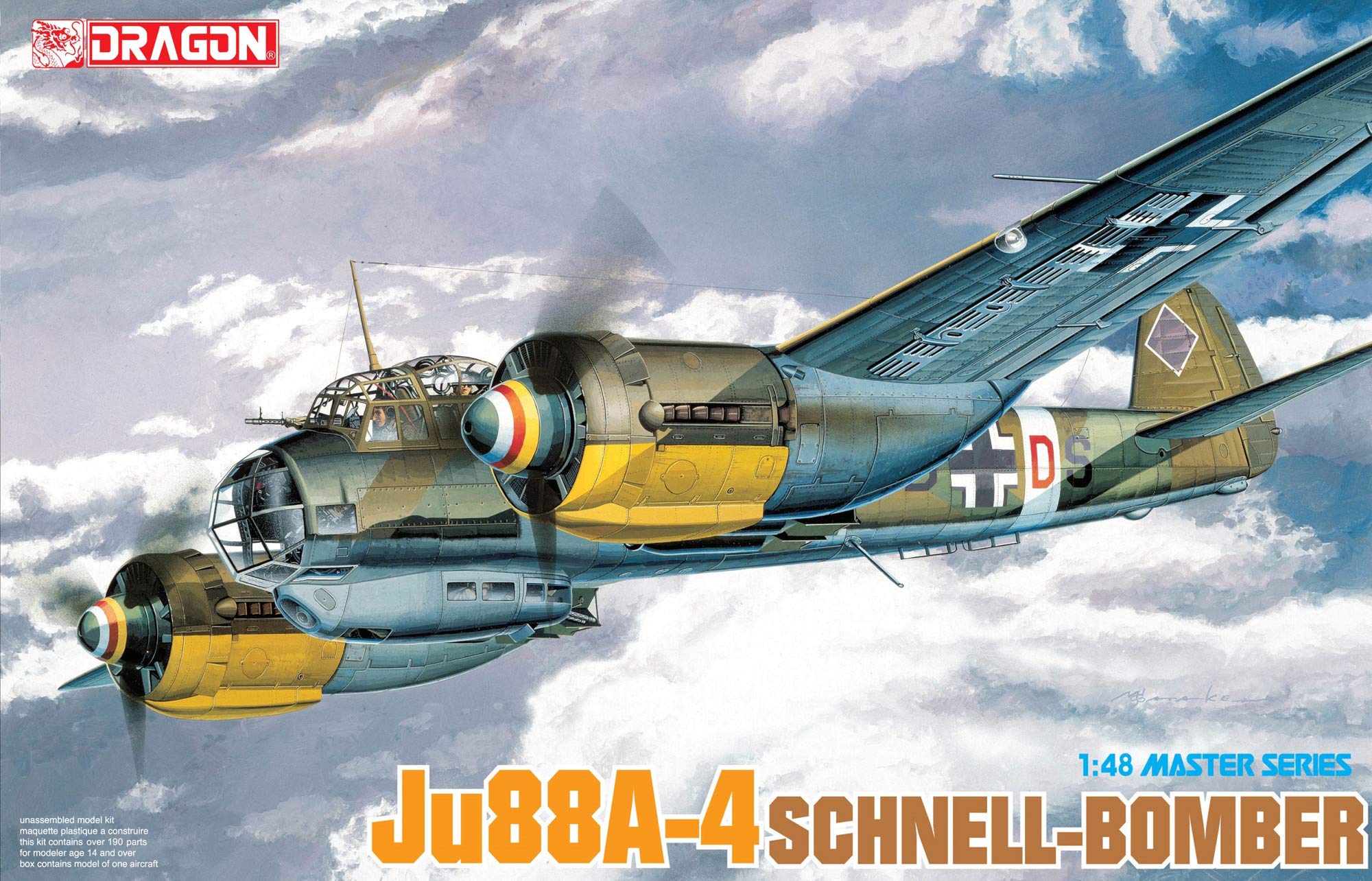 Amazon | ドラゴン 1/48 第二次世界大戦 ドイツ空軍 Ju88A-4 シュネル
