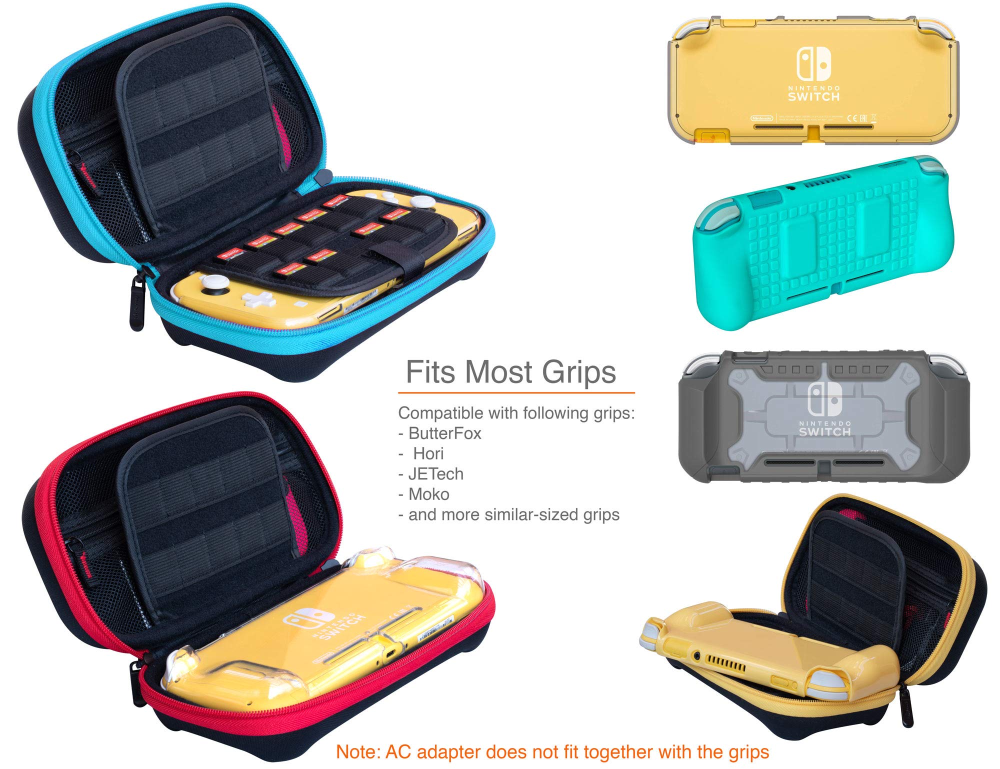 Nintendo switch Lite【ケース付、ACアダプタ無】 Amazon.com: ButterFox Extra Large Carrying Case for Nintendo