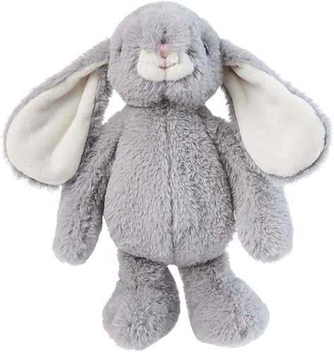 Miniatura 4 de DILLY DUDU Juguete de peluche de conejo gris, los mejores regalos de 10 pulgadas