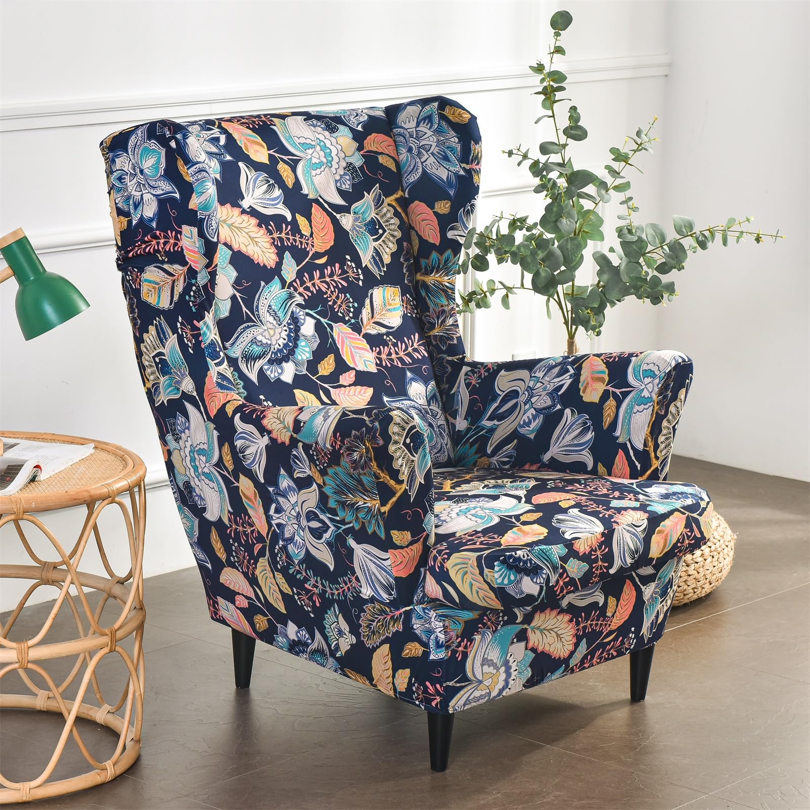 MINGPINHUIUS Wingback Chair Covers - Image 4