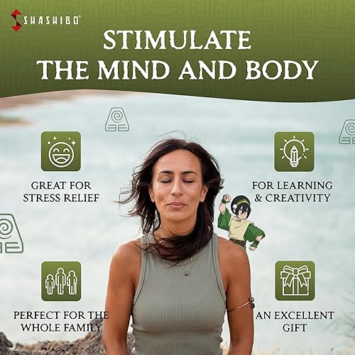 Miniatura 10 de SHASHIBO Teenage Mutant Ninja Turtles - Cubo magnético patentado de rompecabezas con 36 imanes de tierras raras, el cubo se transforma en más de 70