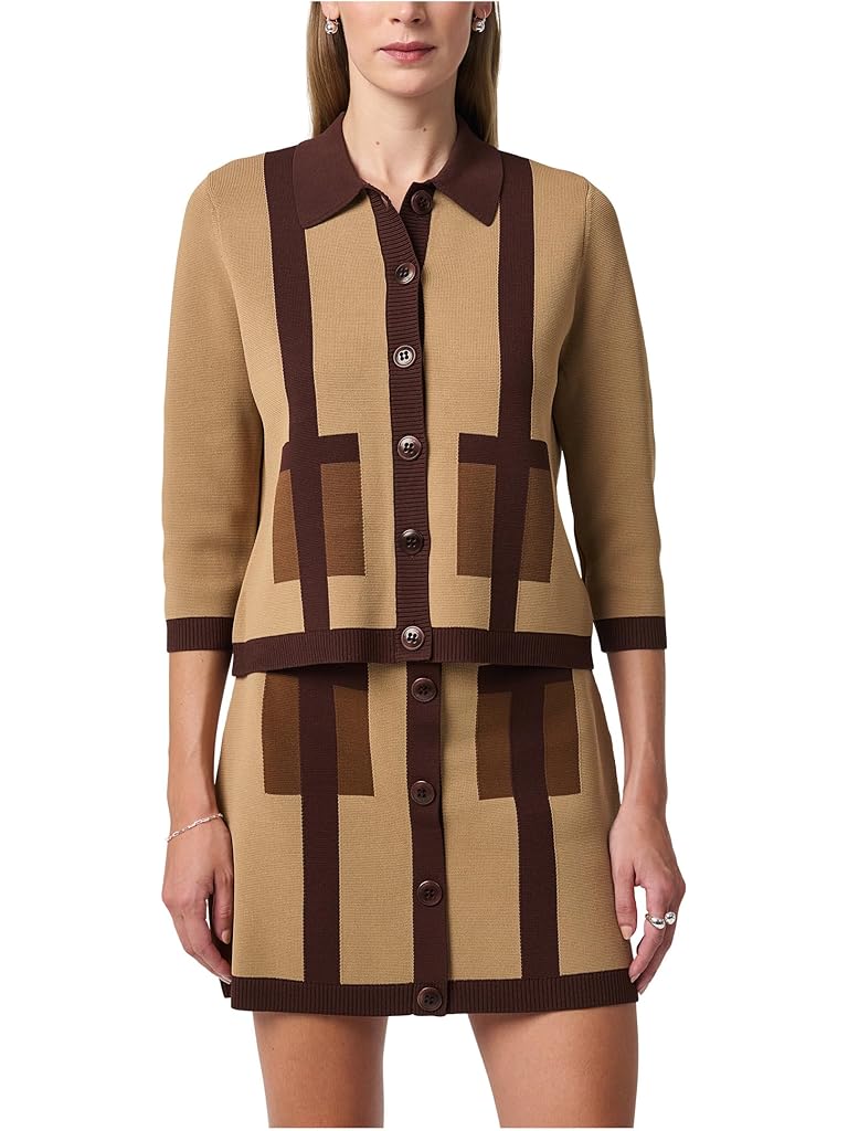 Black Trina Turk Gaia Cardigan