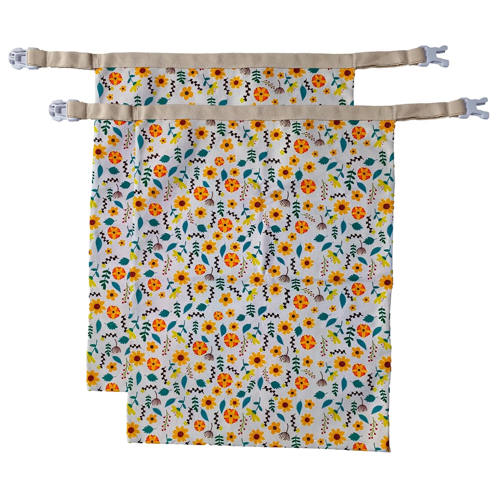 Sustainable Food Grade Bread Storage with Elastic Closure Washable for Homemade Goods Sustainable Food Grade Bees Waxes Bread Wrap Cotton Fabric Fabric Bag for Bakery Snacks Storage with Elastic Band