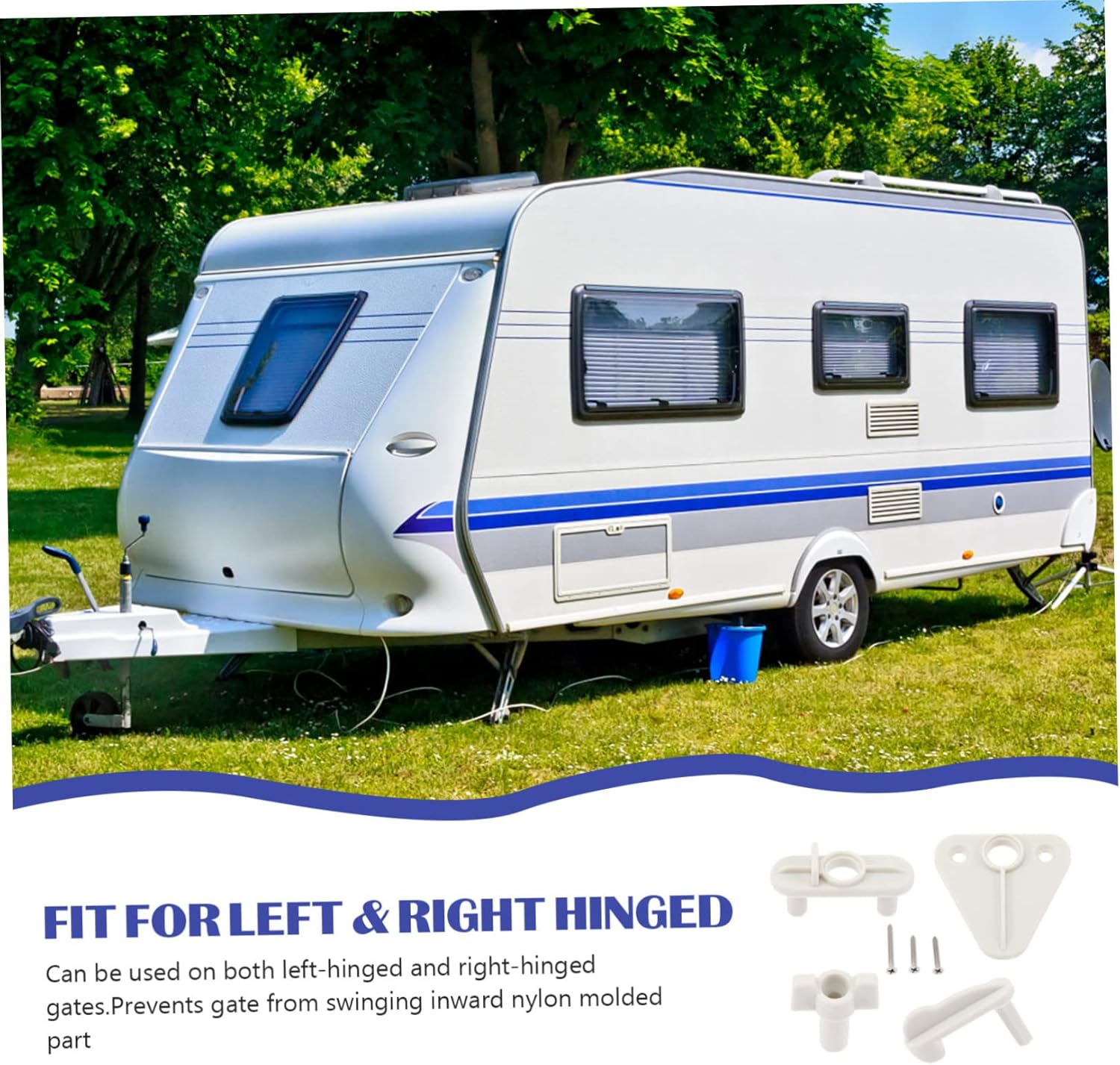 4sets Wear-Resistant Replacement Gate Latch for Yacht and Rv Doors Compact and Lightweight Design Fits Frames Easy Installation and Construction