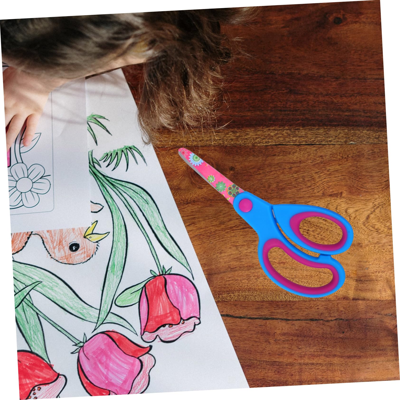 Operitacx 5 Ensembles Lot De Ciseaux Créatifs Multifonctions Pour Garçon Fille Petits Outils De Découpe Pour Travaux Manuels Et Scrapbooking Adaptés Aux Garçons Et Filles 3 Pièces * 5