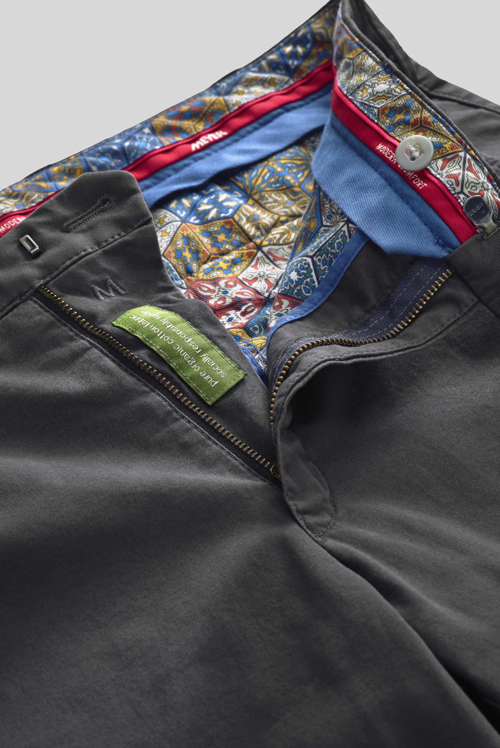 MEYER Pantalones de los Hombres Oslo - Algodón - 9-316 - Flex Chino