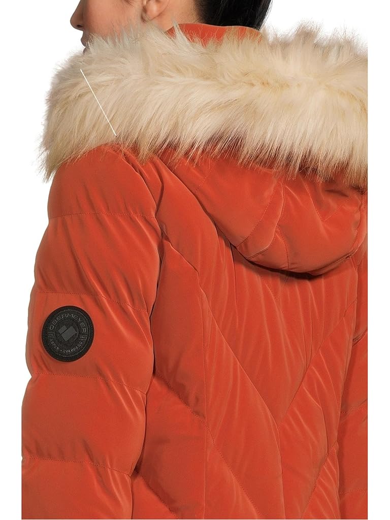 Burgundy Obermeyer Bombshell Luxe Jacket