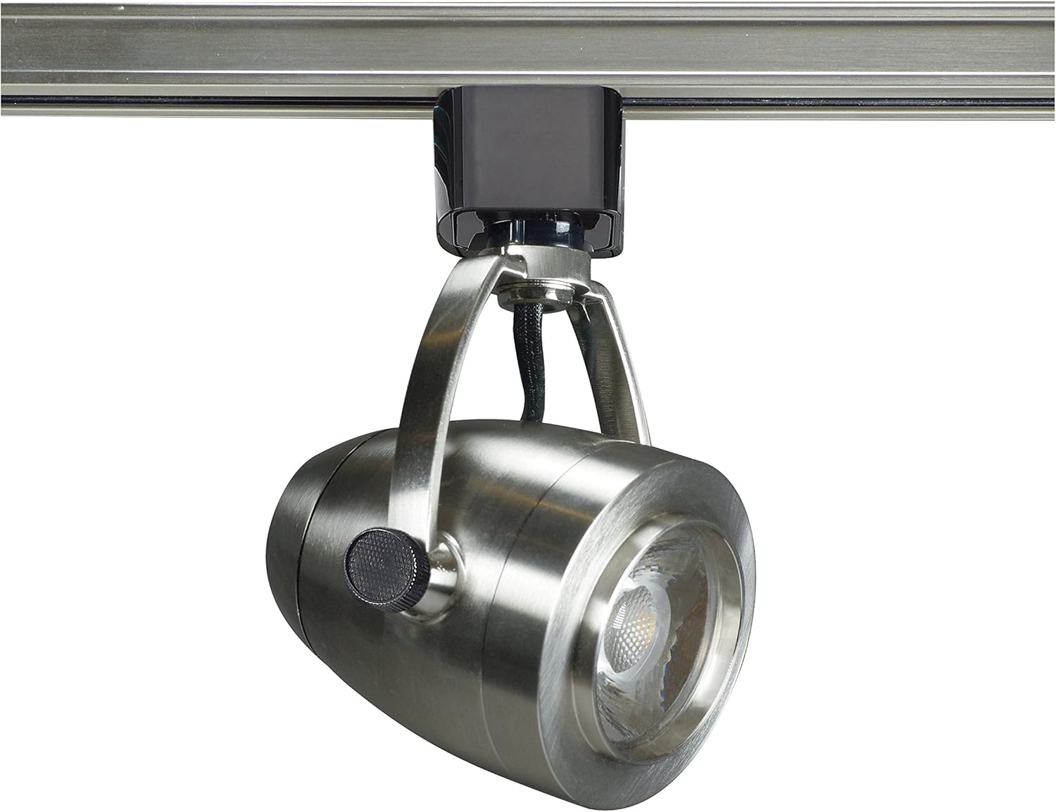 Nuvo TH417 One Light Track Head, Pwt, Nckl, B/S, Slvr