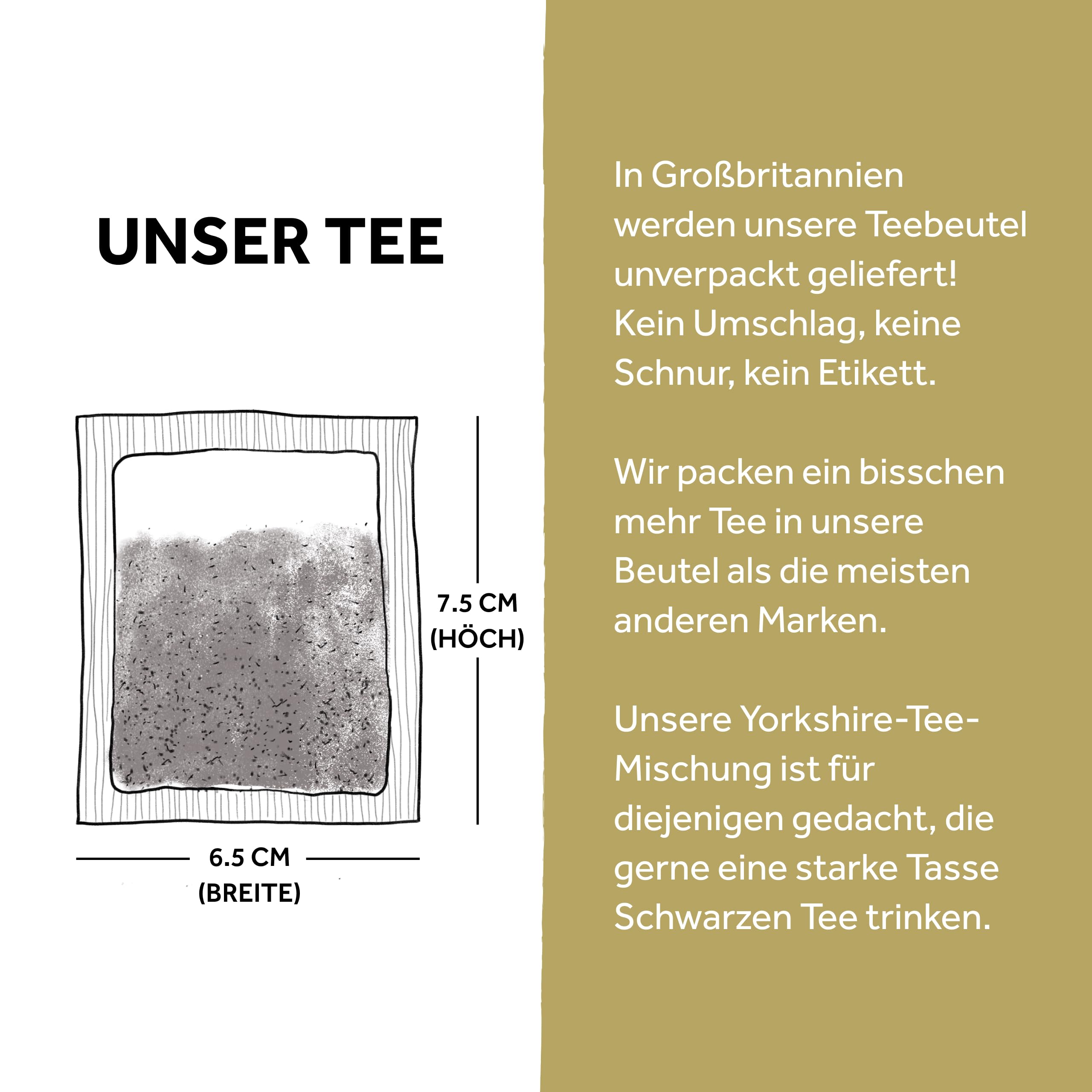 Yorkshire Tea Gold - Schwarzer Tee - Feinster Blend aus Assam, Kenia und Ruanda, Reichhaltiger und Geschmeidiger Geschmack - 80 Teebeutel