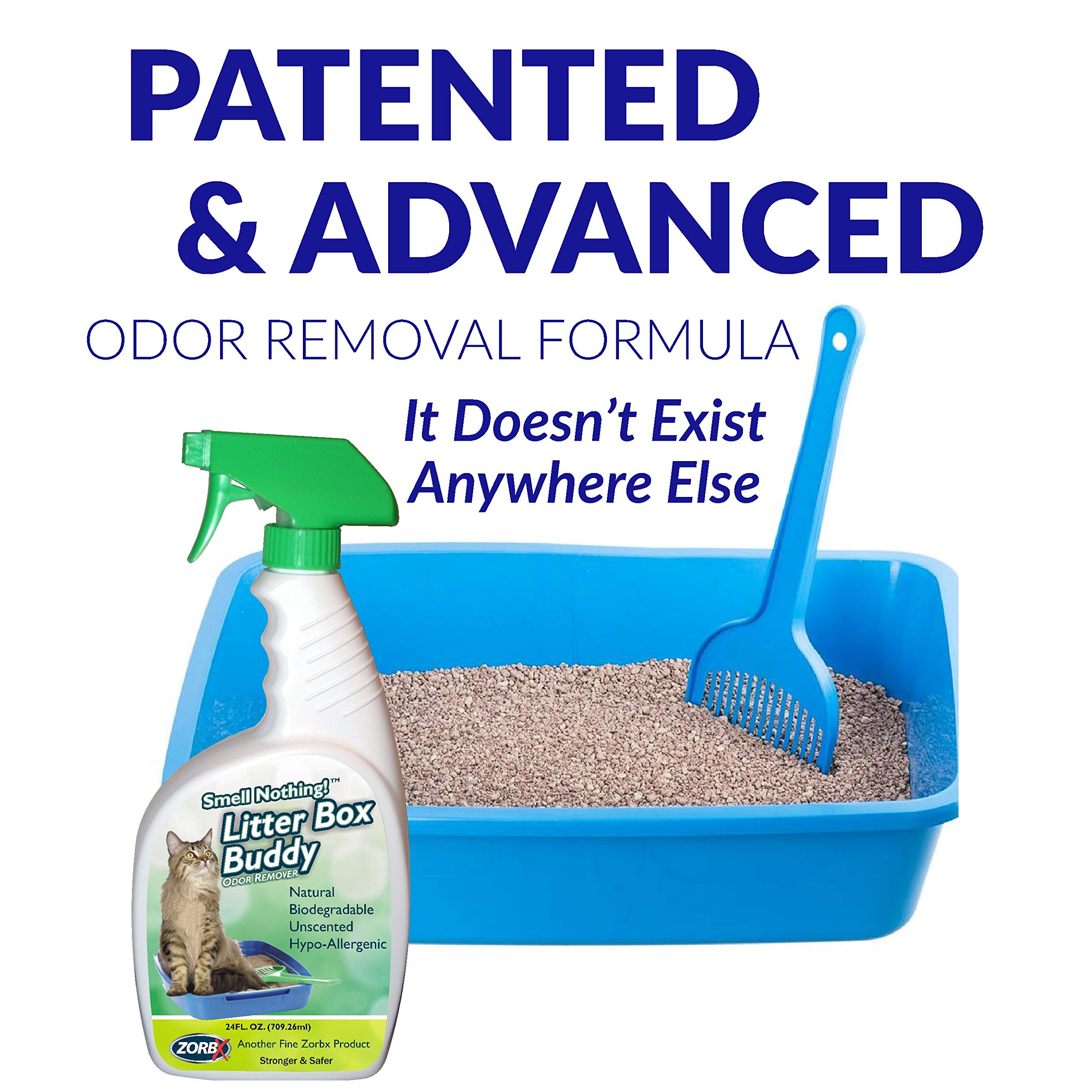 Buy ZORBX Unscented Cat Litter Deodorizer FastActing & Effective Cat Litter Box Deodorizer