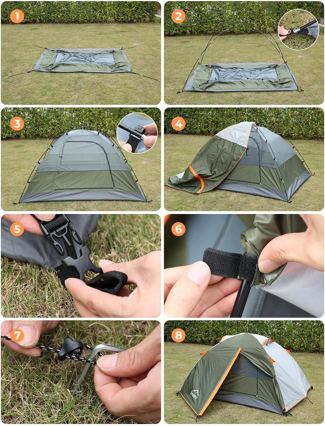 Gysrevi Tent Setup Steps