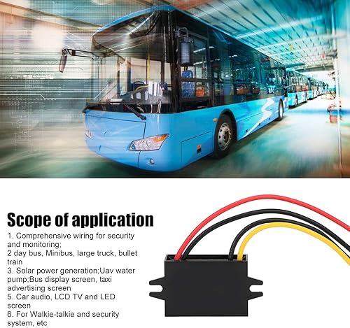 Miniatura 4 de F12S48V1A2S 12V a 48V Módulo de aumento de voltaje Módulo de aumento de voltaje Regulador de potencia Convertidores de potencia de refuerzo 2.480 x