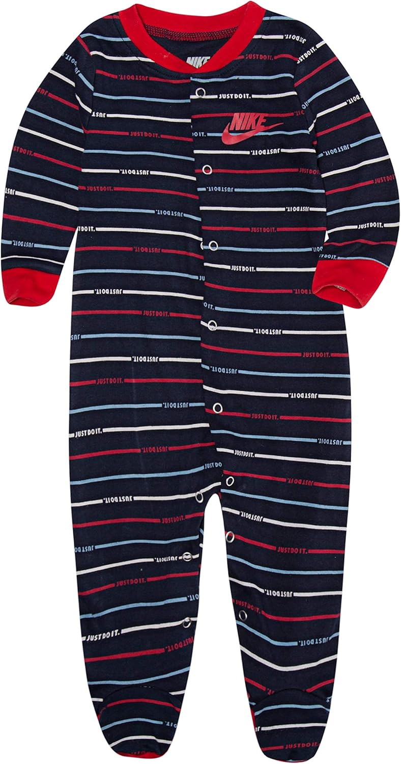 Nike baby-boys Graphic Footed Coverall