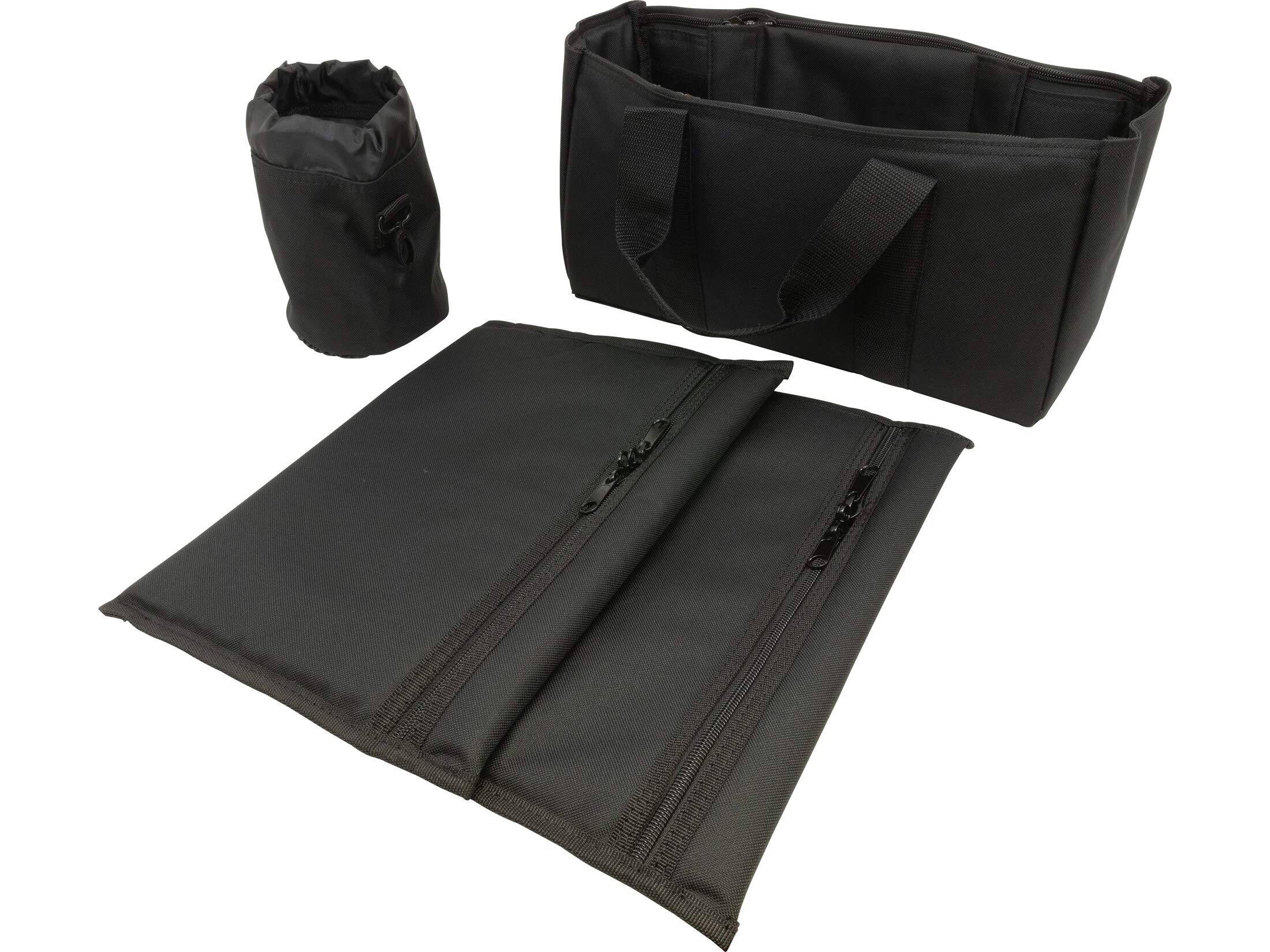 MidwayUSA Competition 4-Piece Range Bag Organizer Black