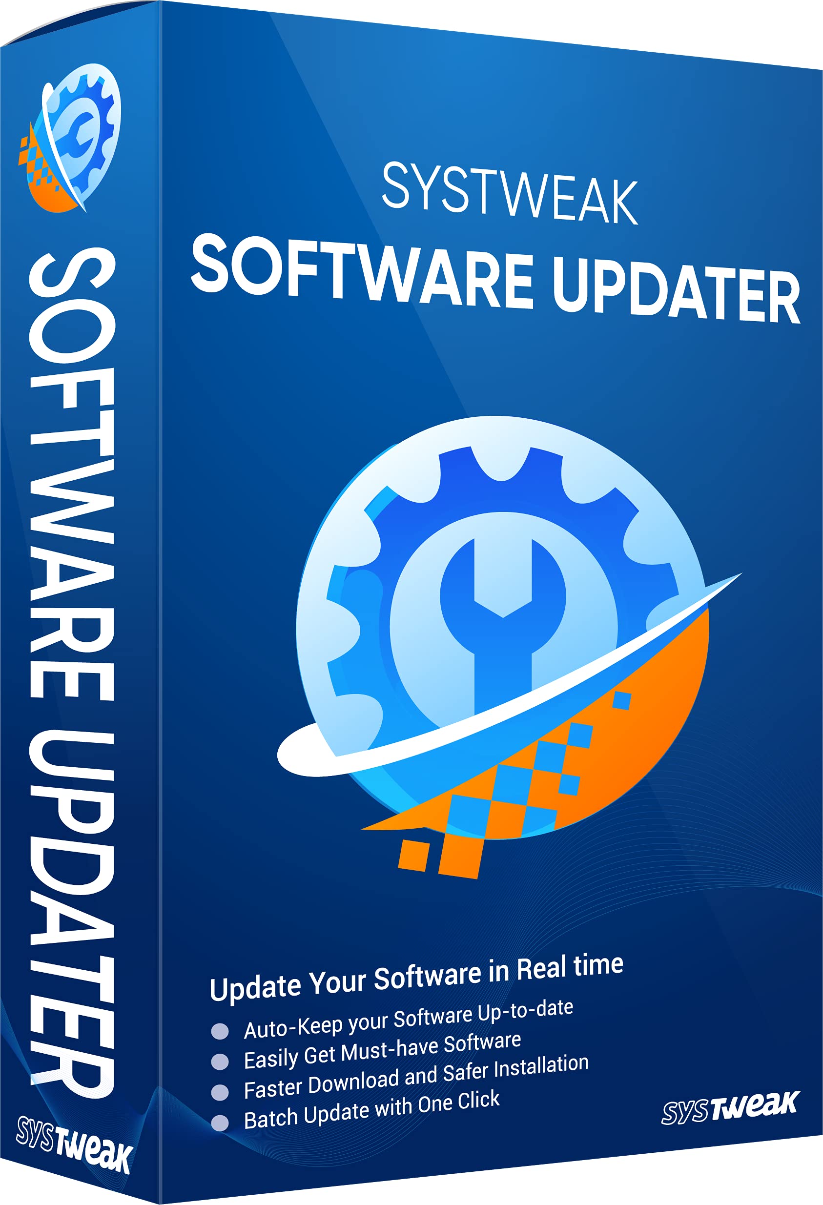 Systweak Software Updater for Windows 1 PC, 1 Year | One-Click Updates | Update All Your Software | One-Time Setup (Email delivery-only, in 2-Hrs- No CD)