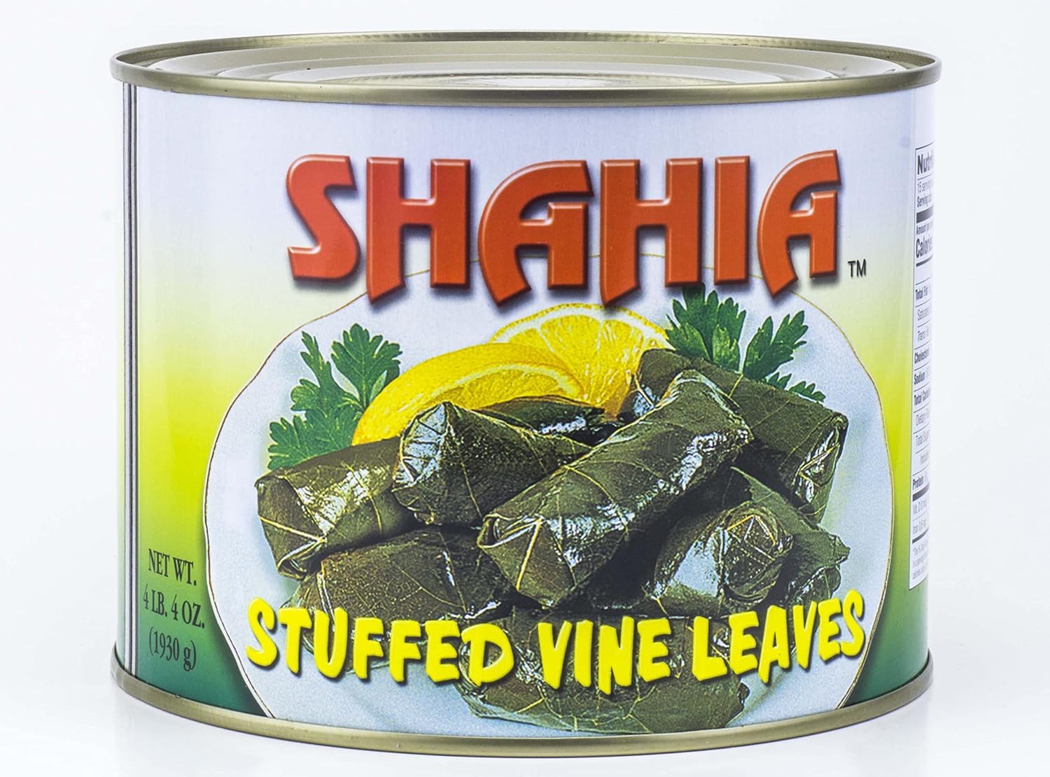 Shahia Stuffed Vine Leaves 4lbs 4oz Grocery & Gourmet Food