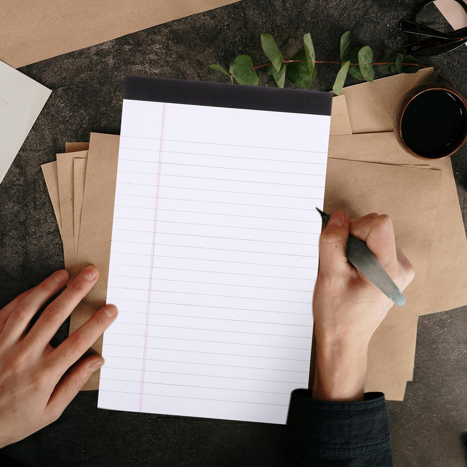 Toyvian 8 Piezas Pequeño Cuaderno de Notas Legal A5 Perforado