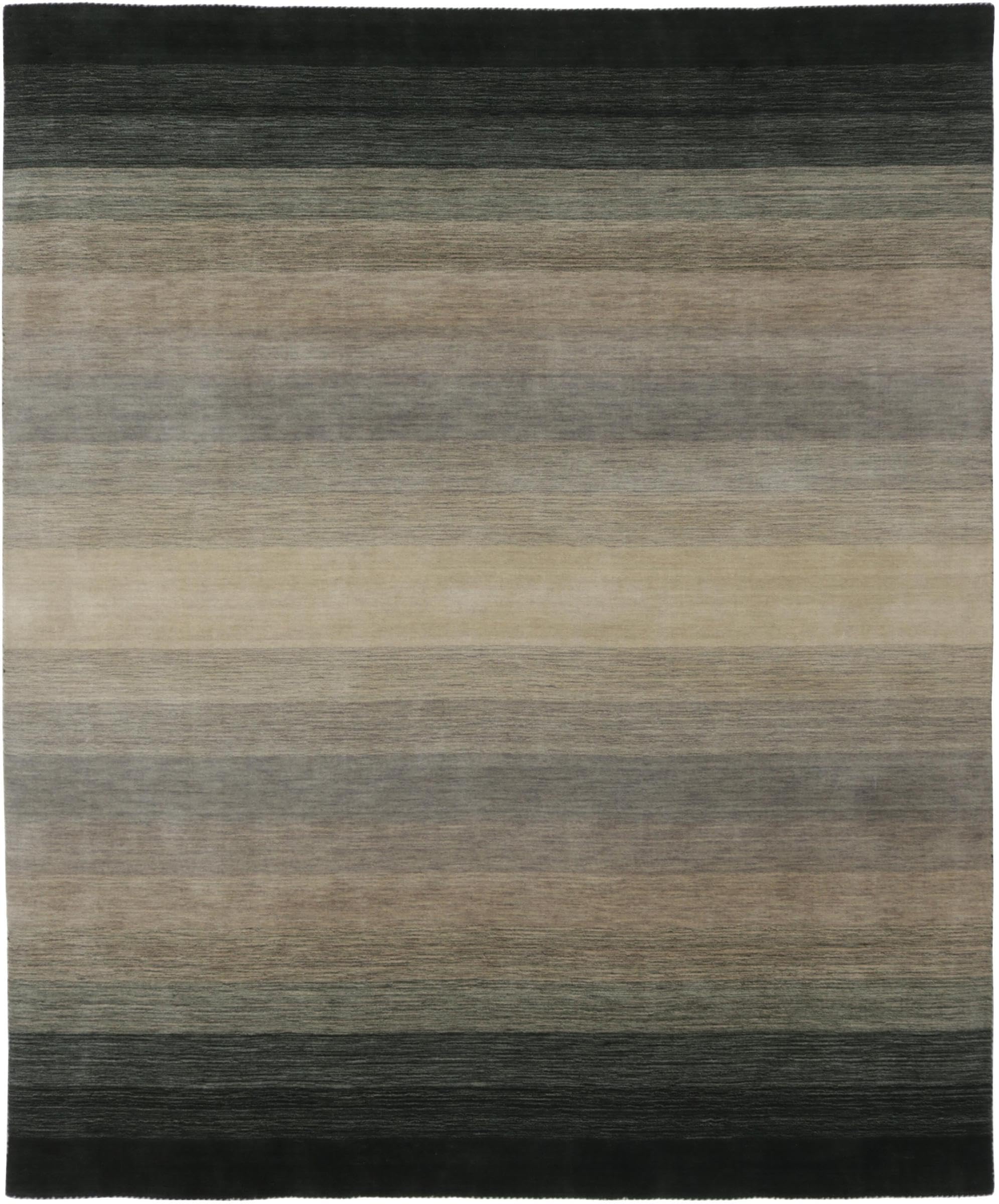 Tapis d'Orient Horizon 61x89 moderne en laine de l'Inde pour salon et bureau