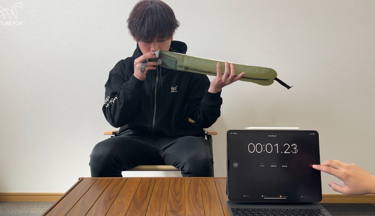 Amazon.co.jp: FUTUREFOX 災害用 空気膨張式 エアライト LEDランタン