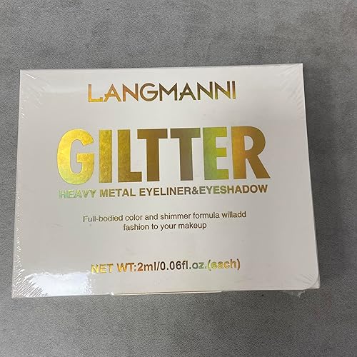 Miniatura 5 de LANGMANNI Juego de 10 sombras de ojos coreanas con purpurina líquida, brillante, pigmentado, de larga duración, secado rápido, sombra de ojos con