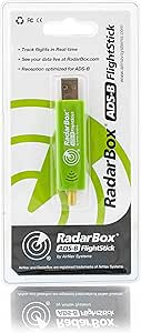AirNav RadarBox FlightStick - ADS-B USB-Empfänger mit integriertem Filter, Verstärker und ESD-Schutz