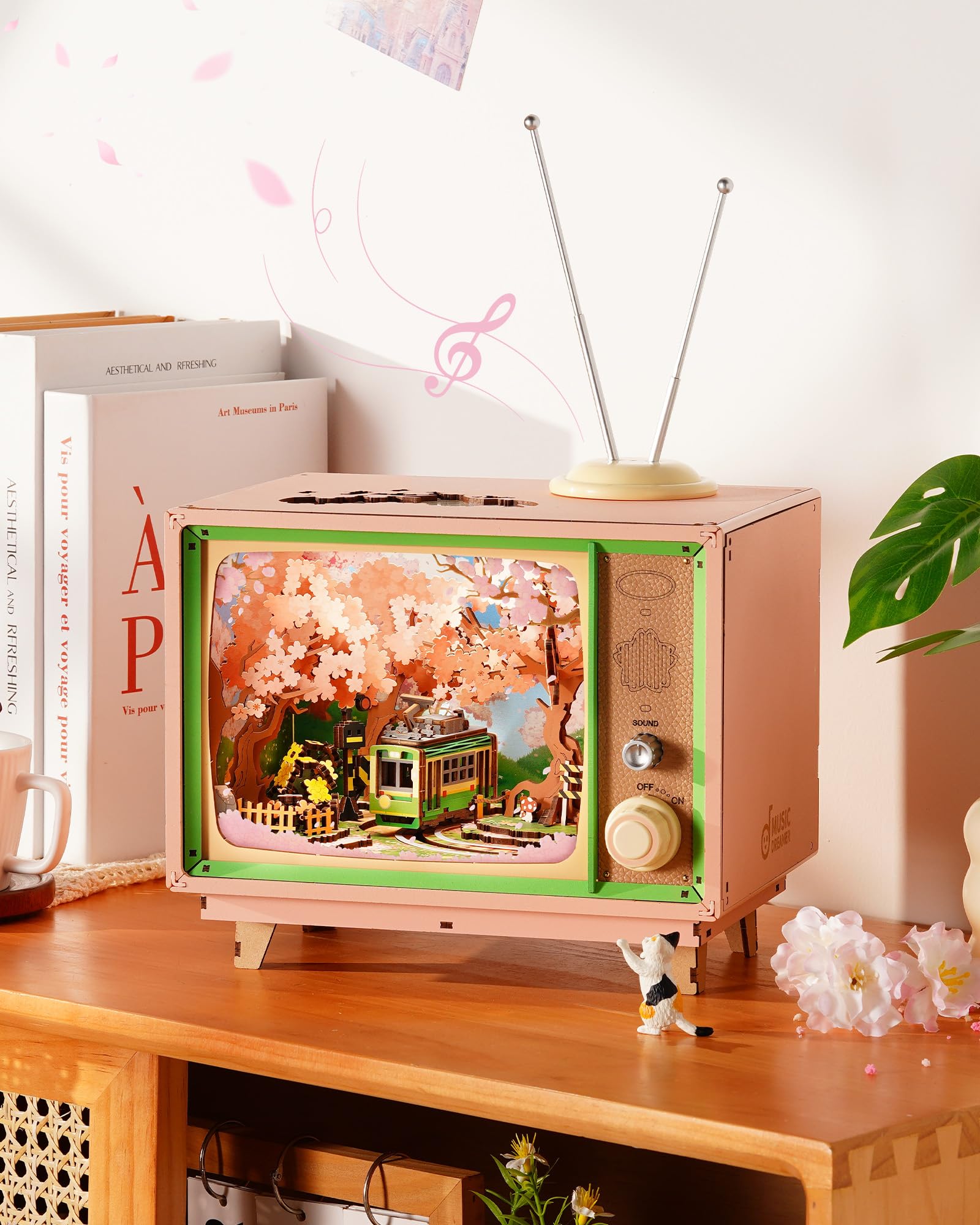 Amazon.com: ROBOTIME 3D Wooden Puzzles for Adults DIY Miniature