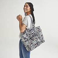 Vista 6 de Vera Bradley Cotton Deluxe Vera Tote Bag