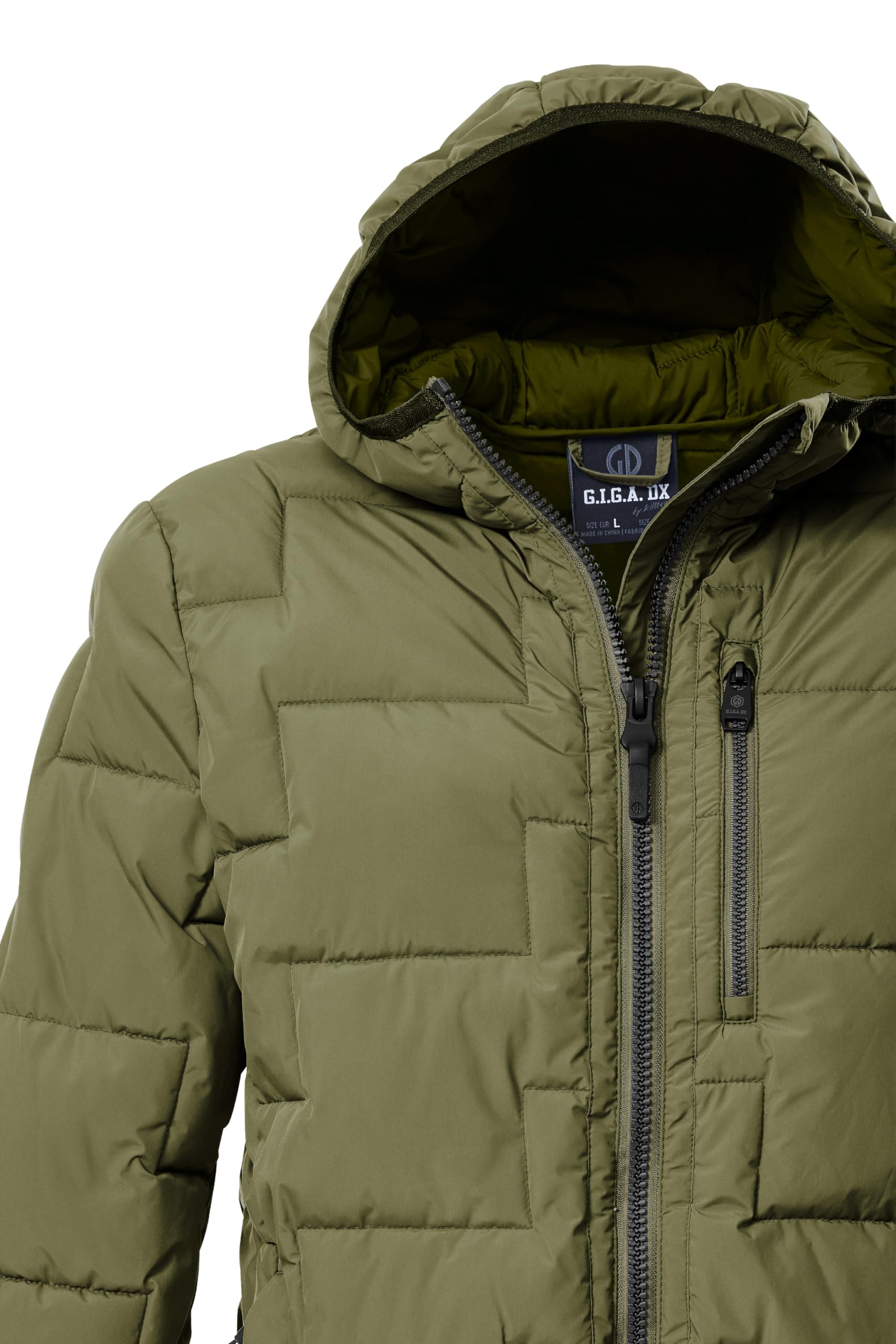 G.I.G.A. DX Gw 72 Mn Qltd Jckt Chaqueta acolchada/chaqueta funcional con aspecto de plumón y capucha Hombre
