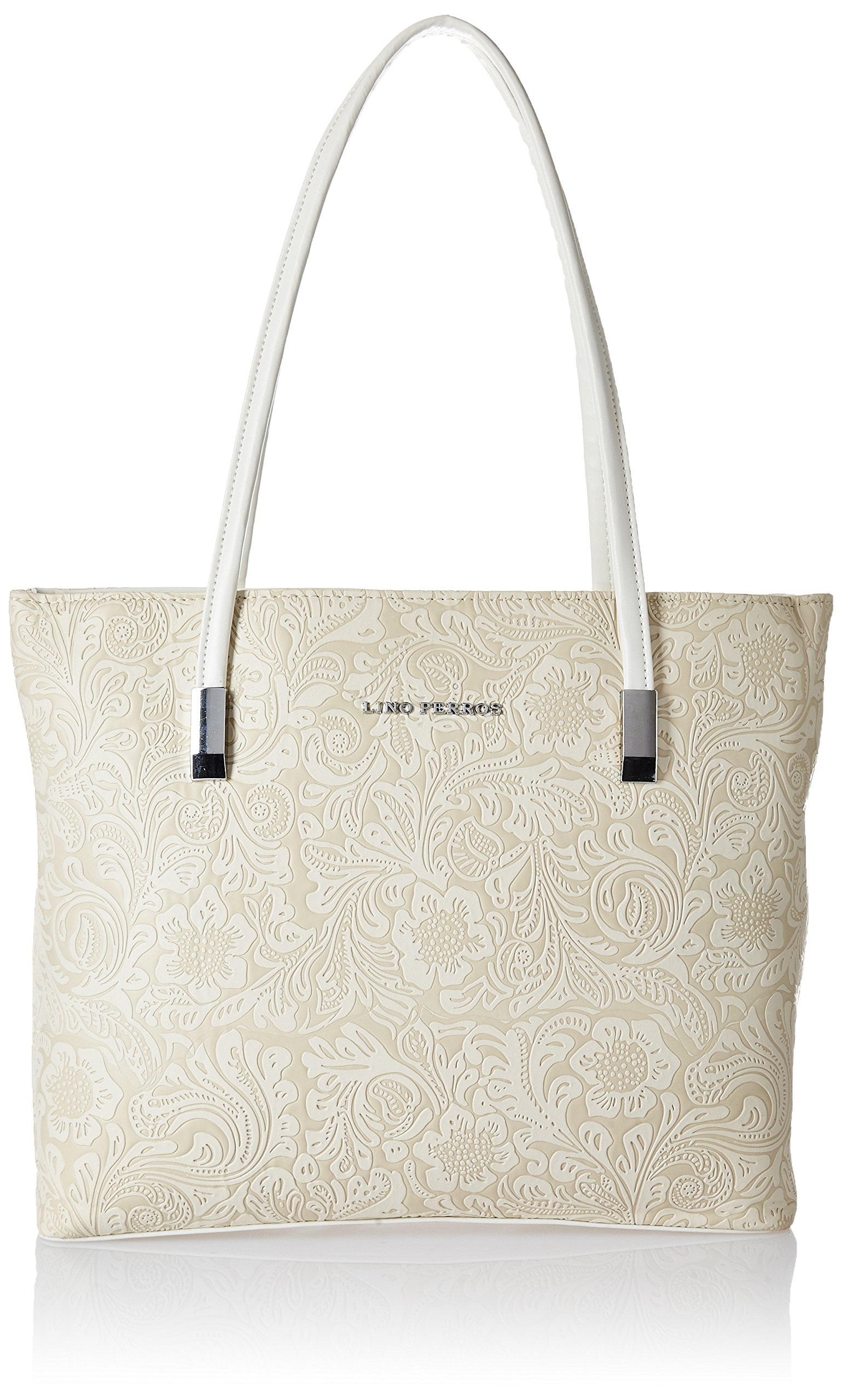 Lino Perros Womens Handbag (Black) (WHITE) (B07284RBDJ) Amazon Price History, Amazon Price Tracker