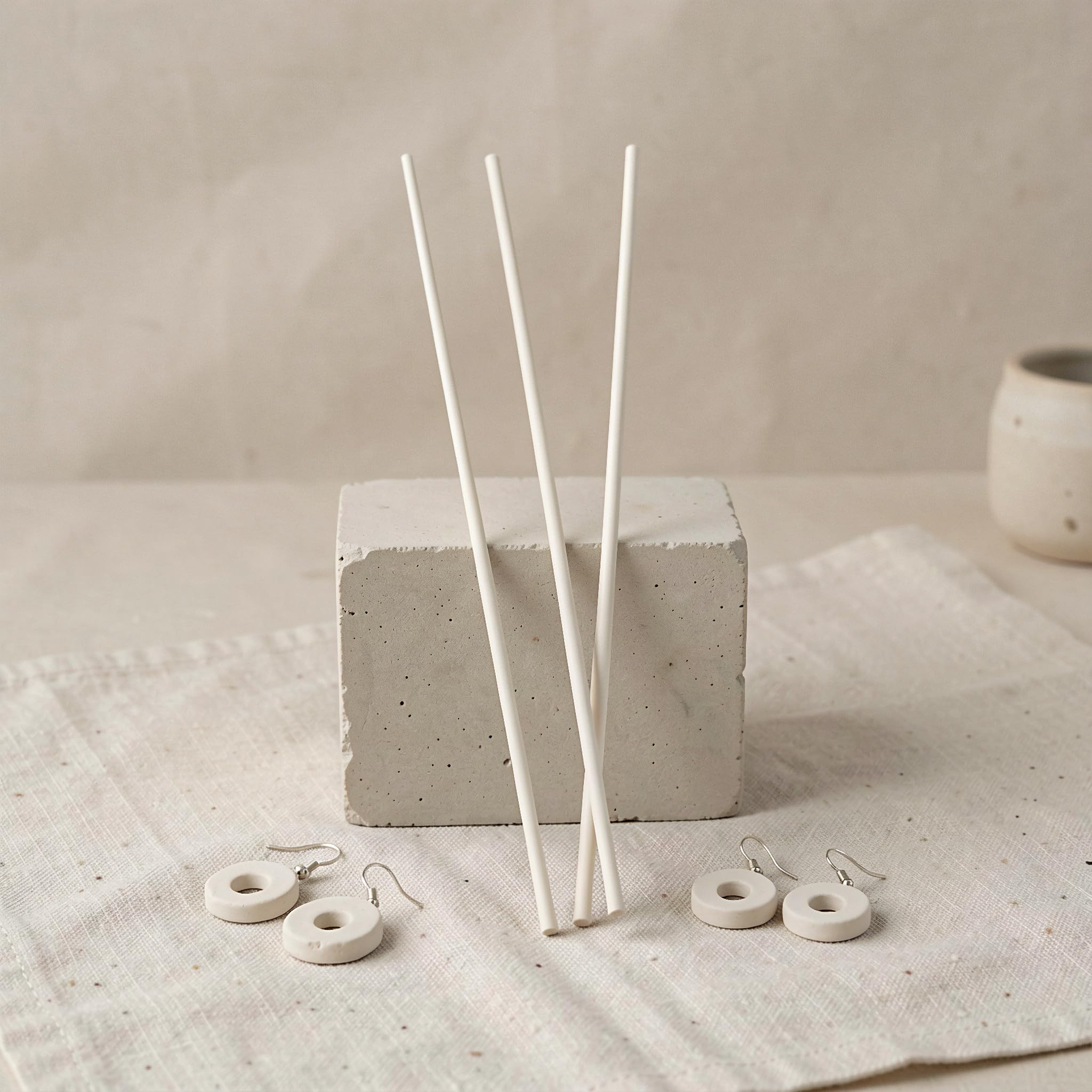1 Set di Barre di Ceramica sospese per Cottura in Forno, 2/2,5/3 mm