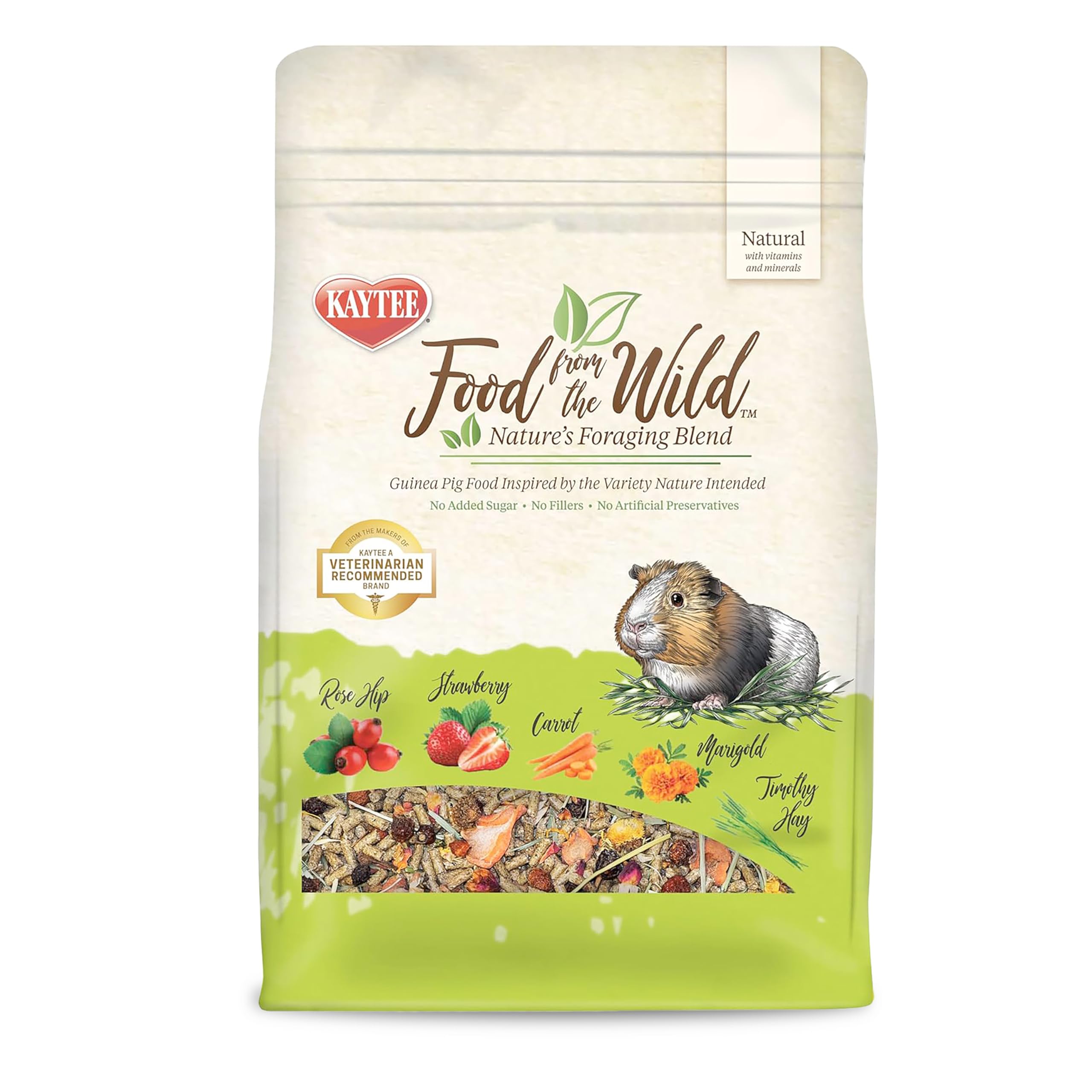 Food from The Wild Natural Pet Guinea Pig Food, 4 Pound