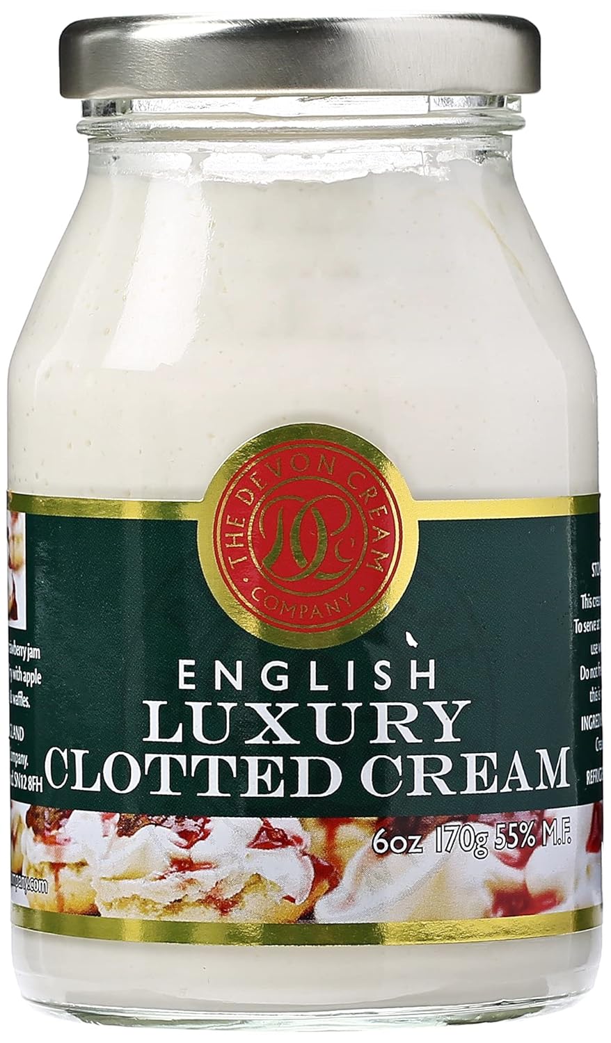 Devon Cream Company Clotted Cream, 6 oz 4 PACK Amazon.in Grocery
