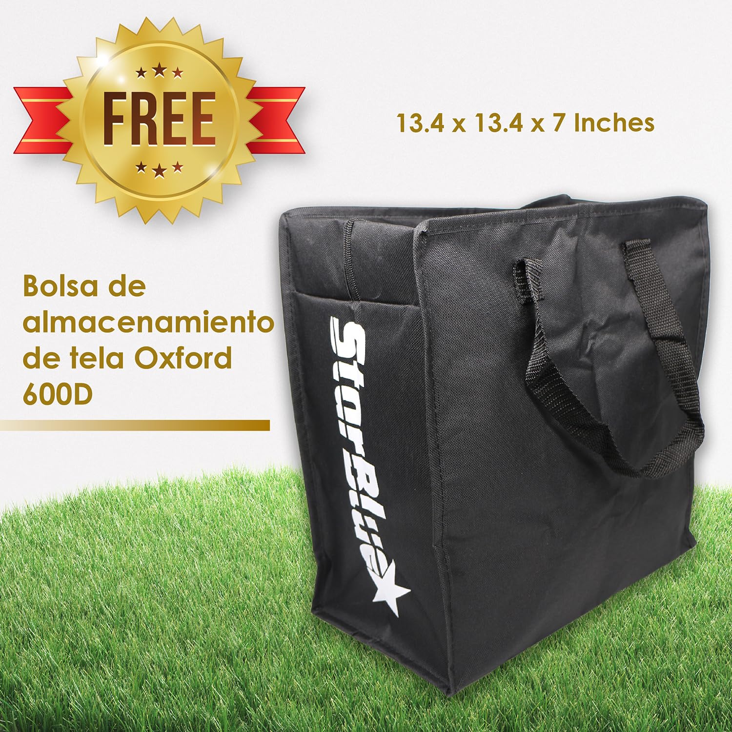 StarBlue - Estufa plegable con bolsa de transporte, una estufa portátil de leña para acampar con gran cámara de combustible, ideal para cocinar al aire libre, camping, picnic, barbacoa, caza, pesca
