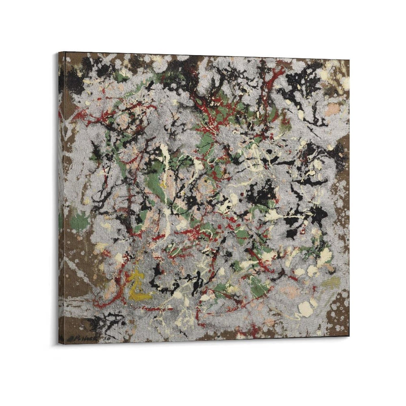 Tableau Jackson Pollock Number 21 pour sublimer votre salon moderne - 6