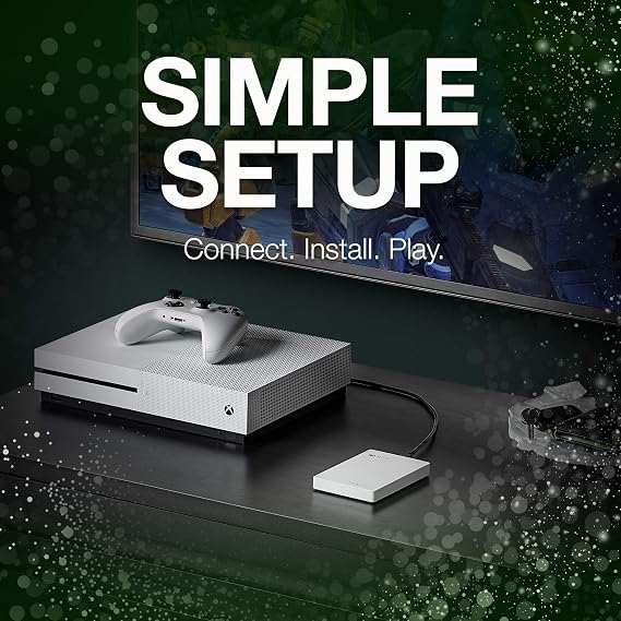 Seagate Game Drive for Xbox Game Pass Special Edition 4TB - White (STEA4000407)