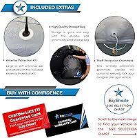 Vista 23 de EzyShade - Funda de camión de 10 capas impermeable para todo tipo de clima. Consulte la tabla de tamaños del vehículo para un ajuste preciso. Fundas