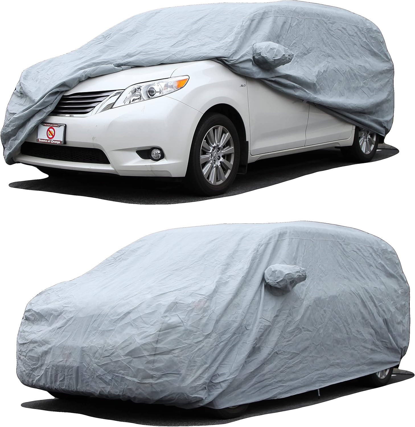 Car Cover fits 2011 2012 2013 2014 2015 2016 2017 2018 2019 Toyota Sienna XTREMECOVERPRO Diamond Series Grey