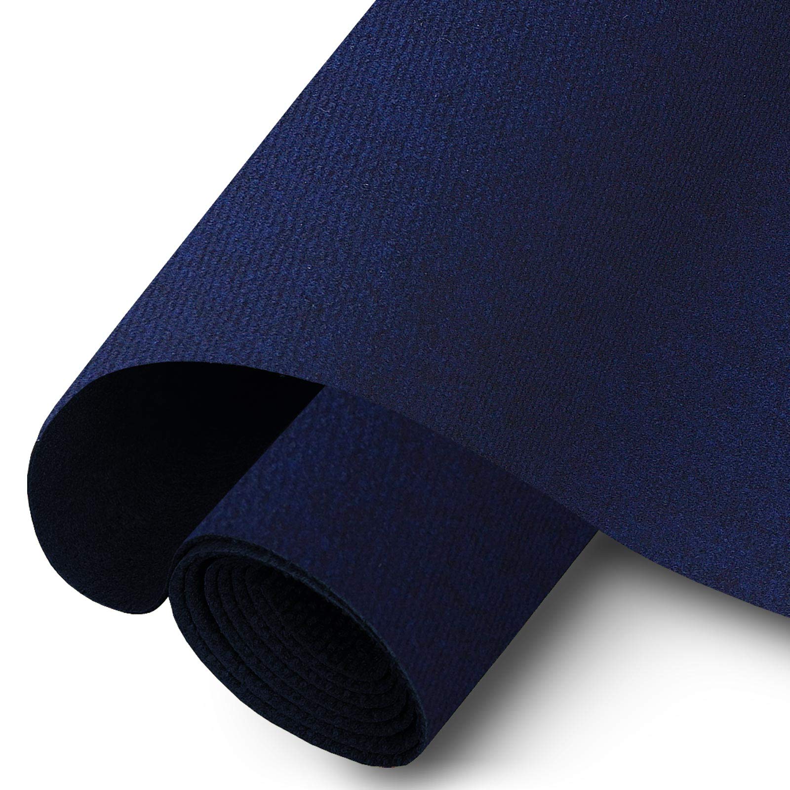 Passatoia Evento al Metro - Passerella Anti-Scivolo | Tappeto per Matrimonio, Cerimonia, Sfilata | 18 Colori, 2 Larghezze, fino a 50 m di Lunghezza |200x300 cm - Blu scuro