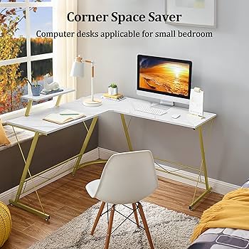 Amazon.com: Mr IRONSTONE L Shaped Desk Computer Corner Desk