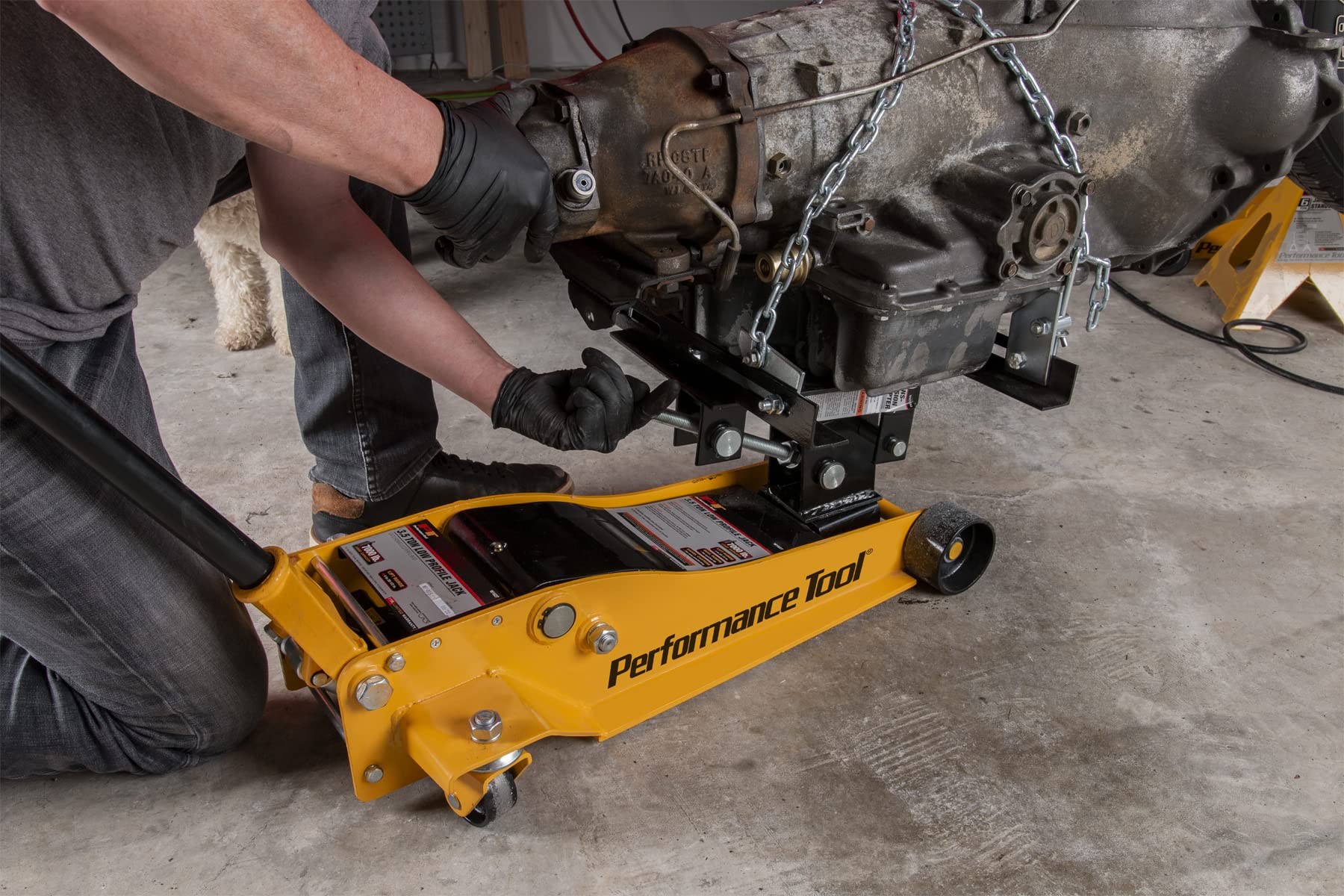 Performance Tool W41044 Transmission Jack Adapter for Cars, Trucks, and