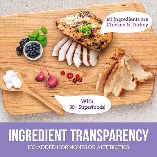 Vista 28 de Health Extension Alimento seco para perros con salmón y batata sin granos, más de 30 superalimentos y probióticos para todas las etapas de la vida