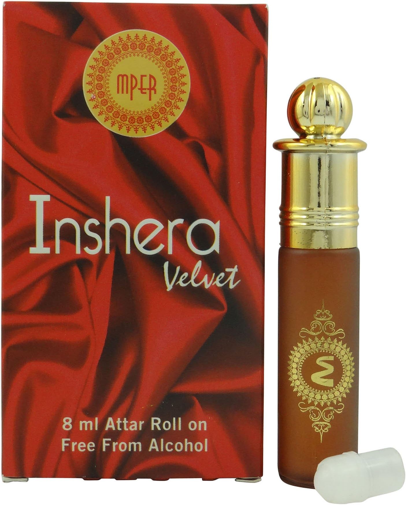 MADNI Inshera Velvet Attar Perfume Oil 100% Pure And Natural - 8 ml