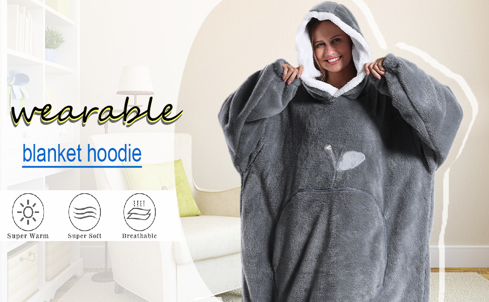 Wearable Blanket,Oversized Hoodie,Blanket Hoodie,Comfy Blankets