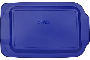 Pyrex 9x13 Covered Rectangular Glass Baking Dish with Lid