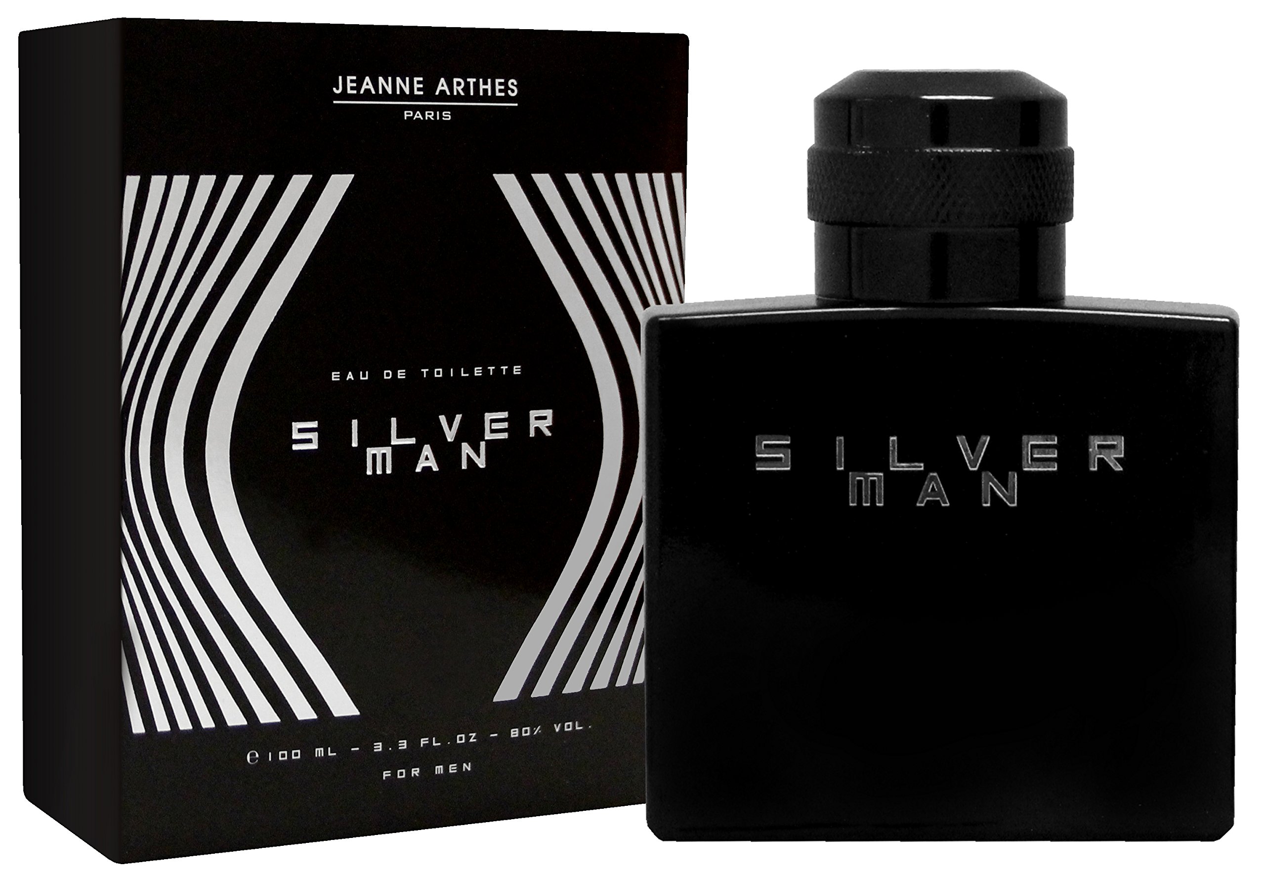 Jeanne Arthes Silver Man Eau de Toilette 100ml Spray