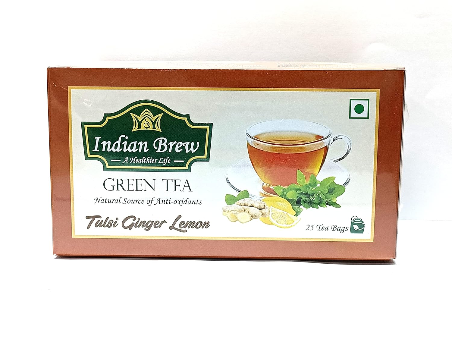 Indian Brew Detox Green Tea Desi Kahwa 100 Natural Green Loose Leaf